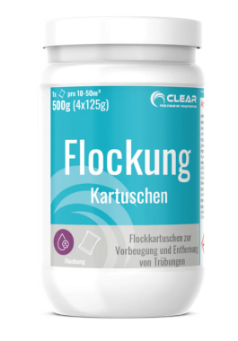 CLEAR Flockkartuschen 4Stk, 0,5kg, CL-1015